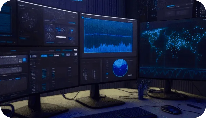 multiple monitor trading setup