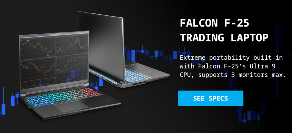 Falcon F-25 Trading Laptop