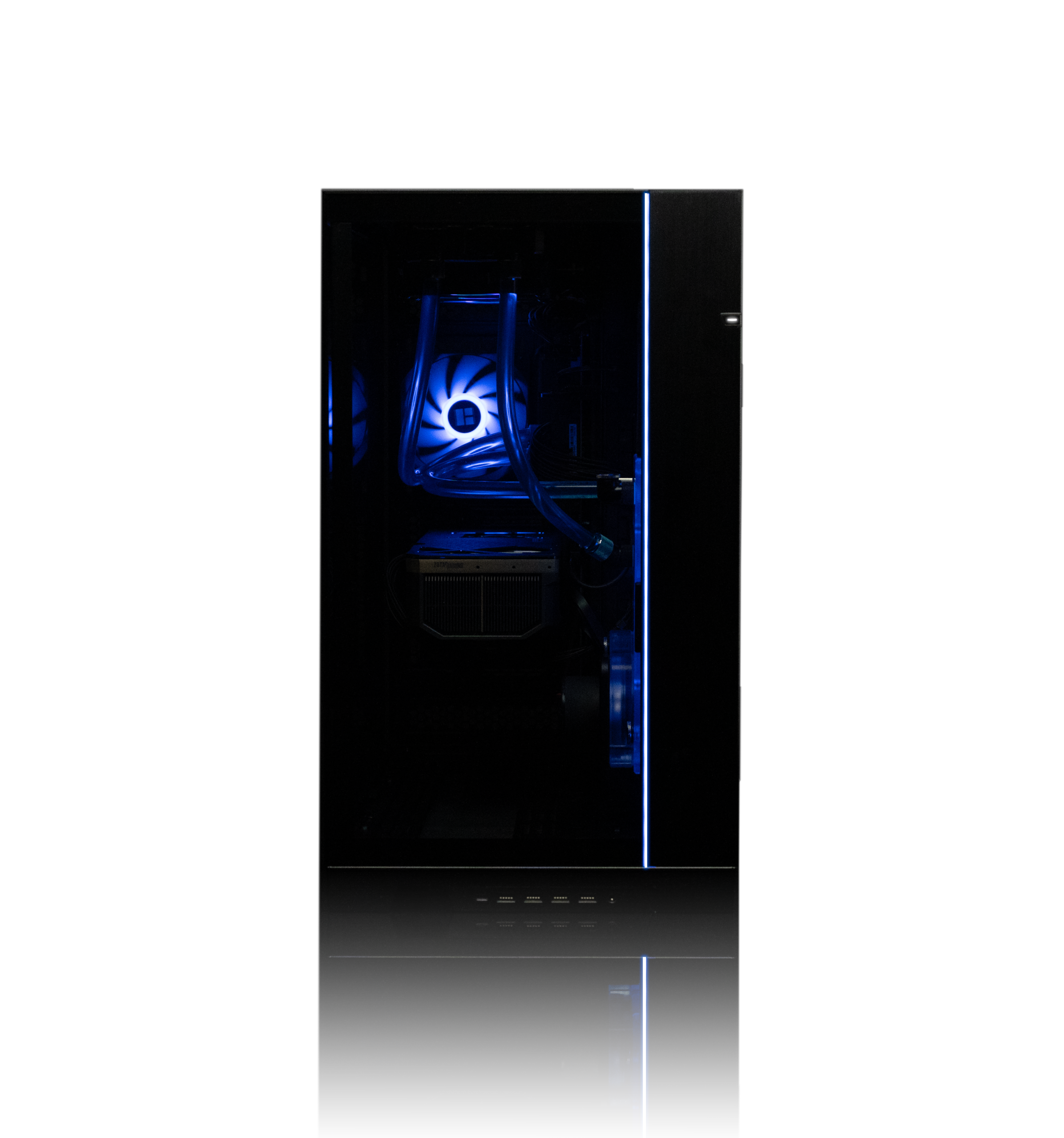 front-falcon-ai-desktop-custom-loop-watercooled