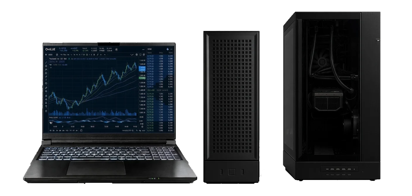 Falcon Private AI lineup: AI Book laptop, AI Desk tower, AI Enclave